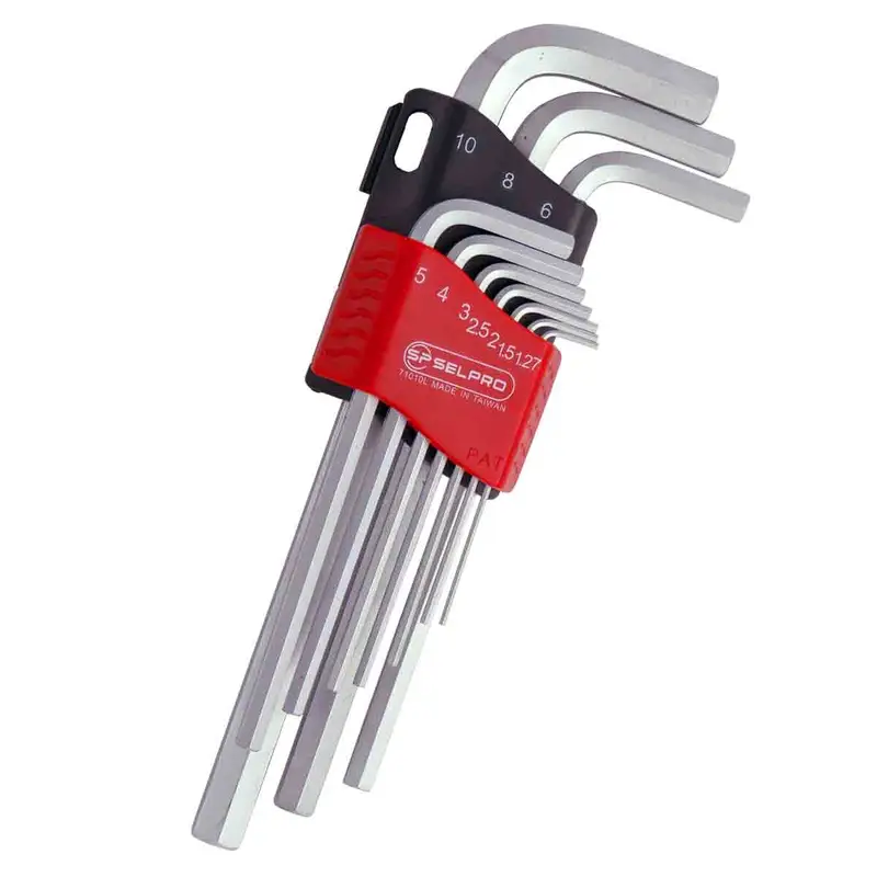 آچار آلن کارتی فوق بلند 10عددی SELPRO 71010XL تایوان