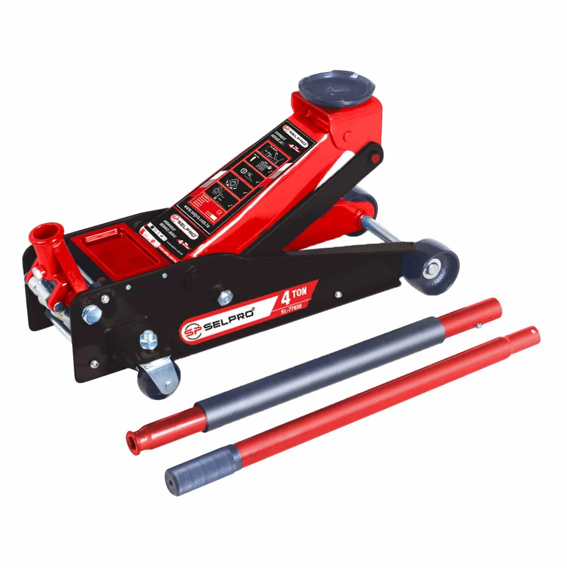 جک سوسماری 4تن دوپمپ SELPRO 77038