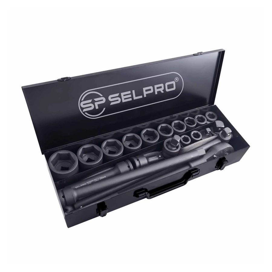 جعبه بکس مشکی 20 عددی 3/4 درایو سلپرو 796520