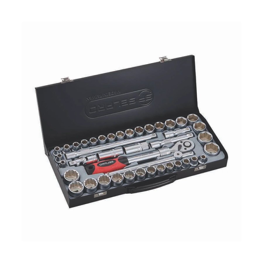 جعبه بکس 41 عددی 1/2 درایو سلپرو 74541  (6پر و 12پر)