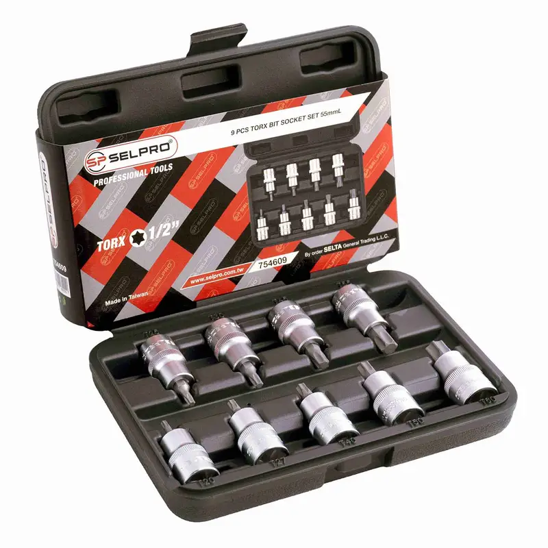 جعبه آلن بکسی ستاره ای 9 عددی (T20-T60) SELPRO 754609