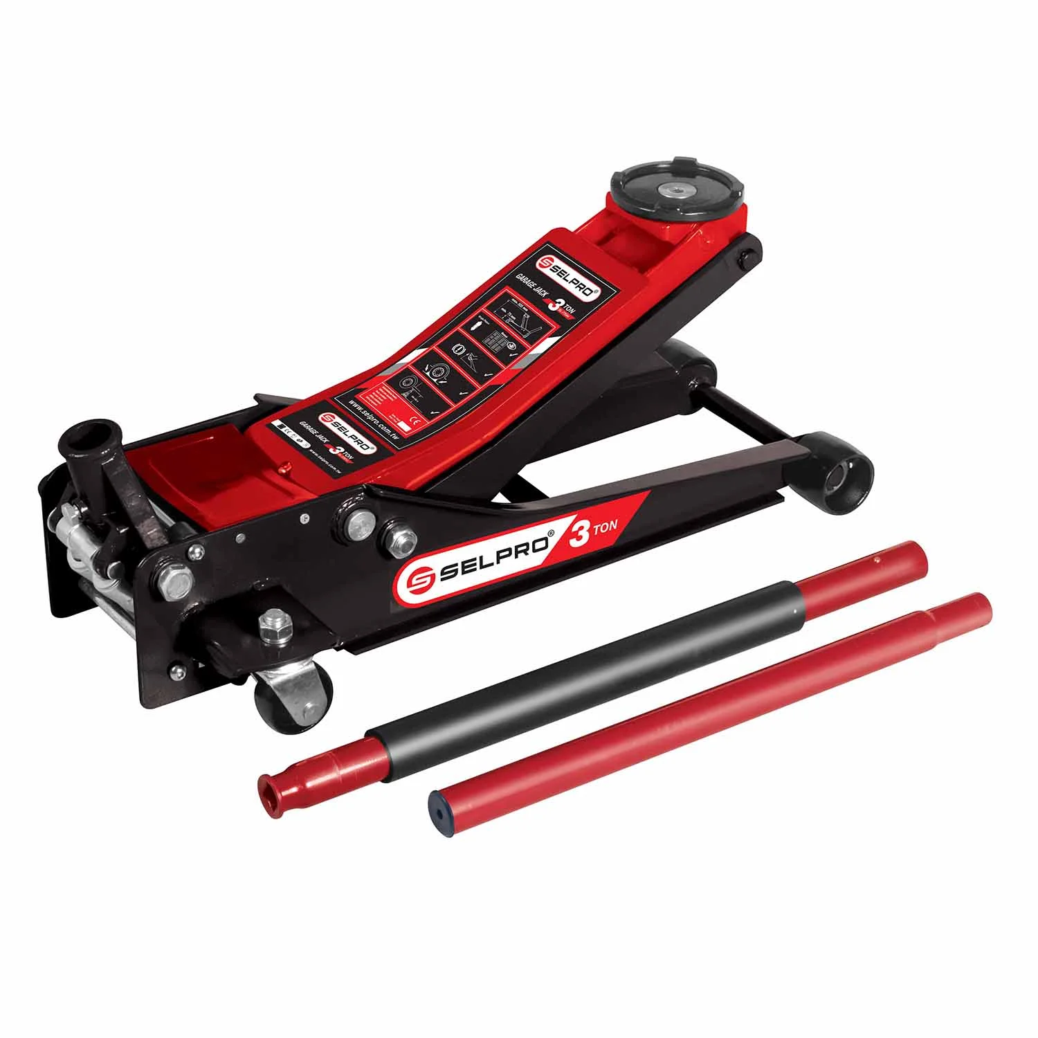 جک سوسماری 3تن دوپمپ کورسی SELPRO 77077