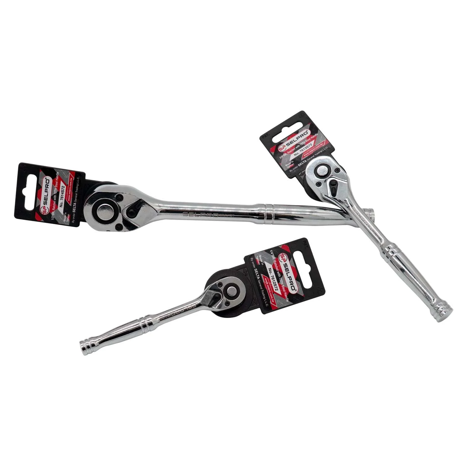 دسته جغجغه 1/4 72 دندانه SELPRO 7612S72